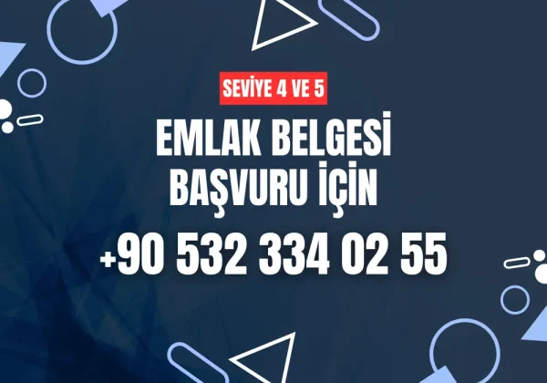 Sorumlu Emlak Danışmanı MYK Belgesi (Seviye 5)